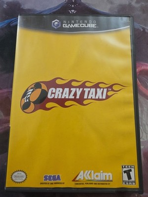 Crazy Taxi (Nintendo GameCube, 2001) Complete CIB Tested 