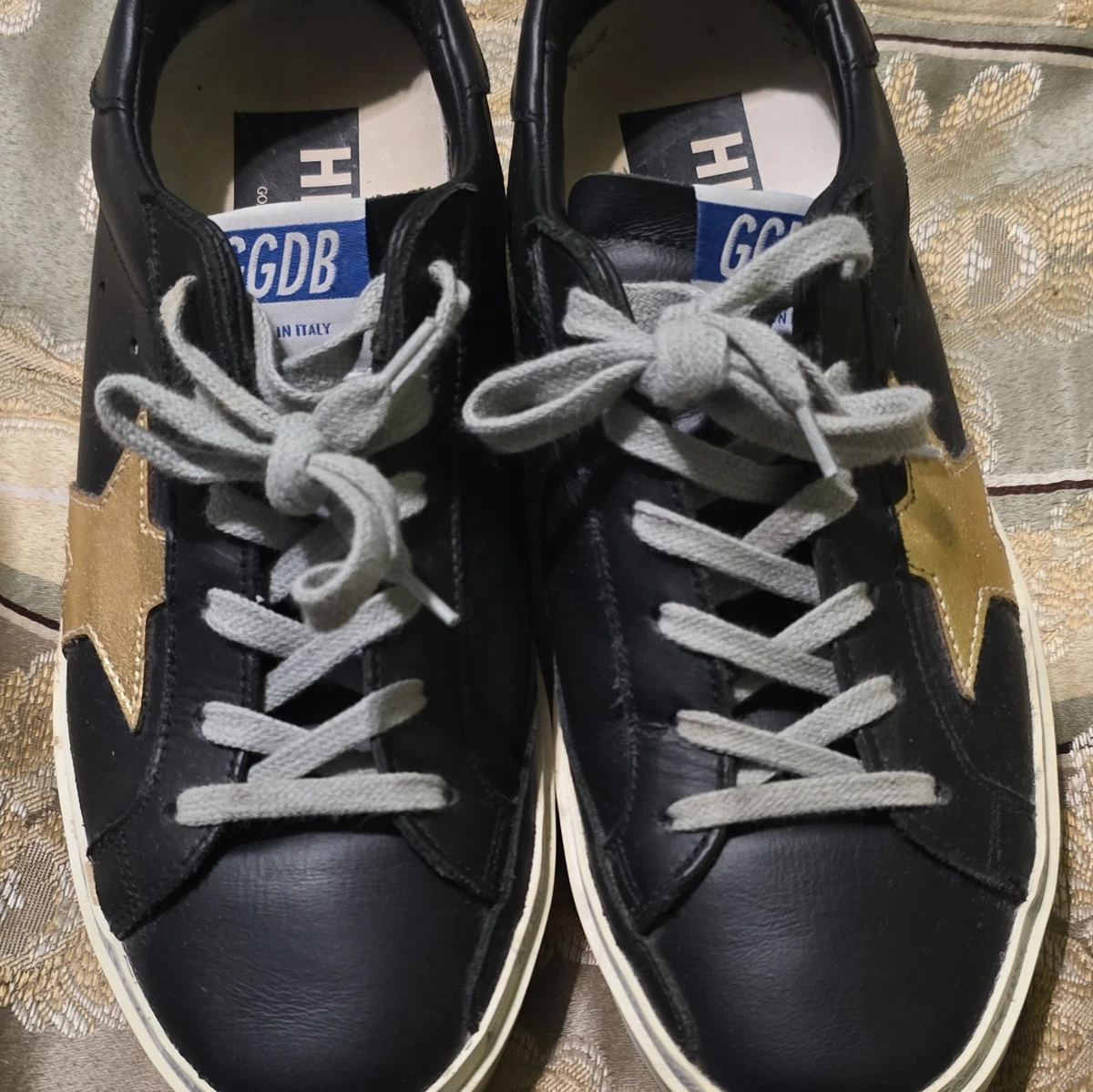 Golden Goose Hi Star Low-Top Black for sale | eBay