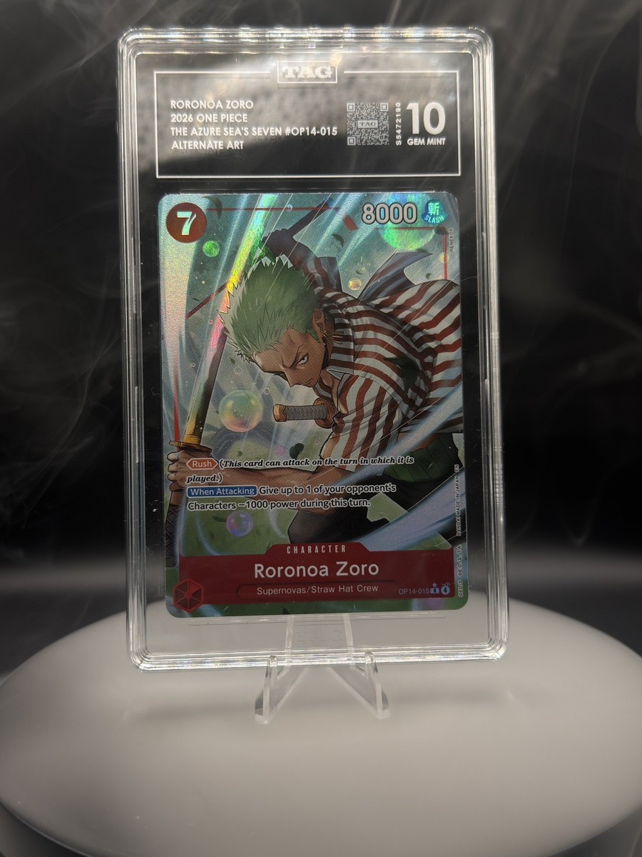 Roronoa Zoro - OP14-015 (Alternate Art) OP14-015 The Azure Sea's