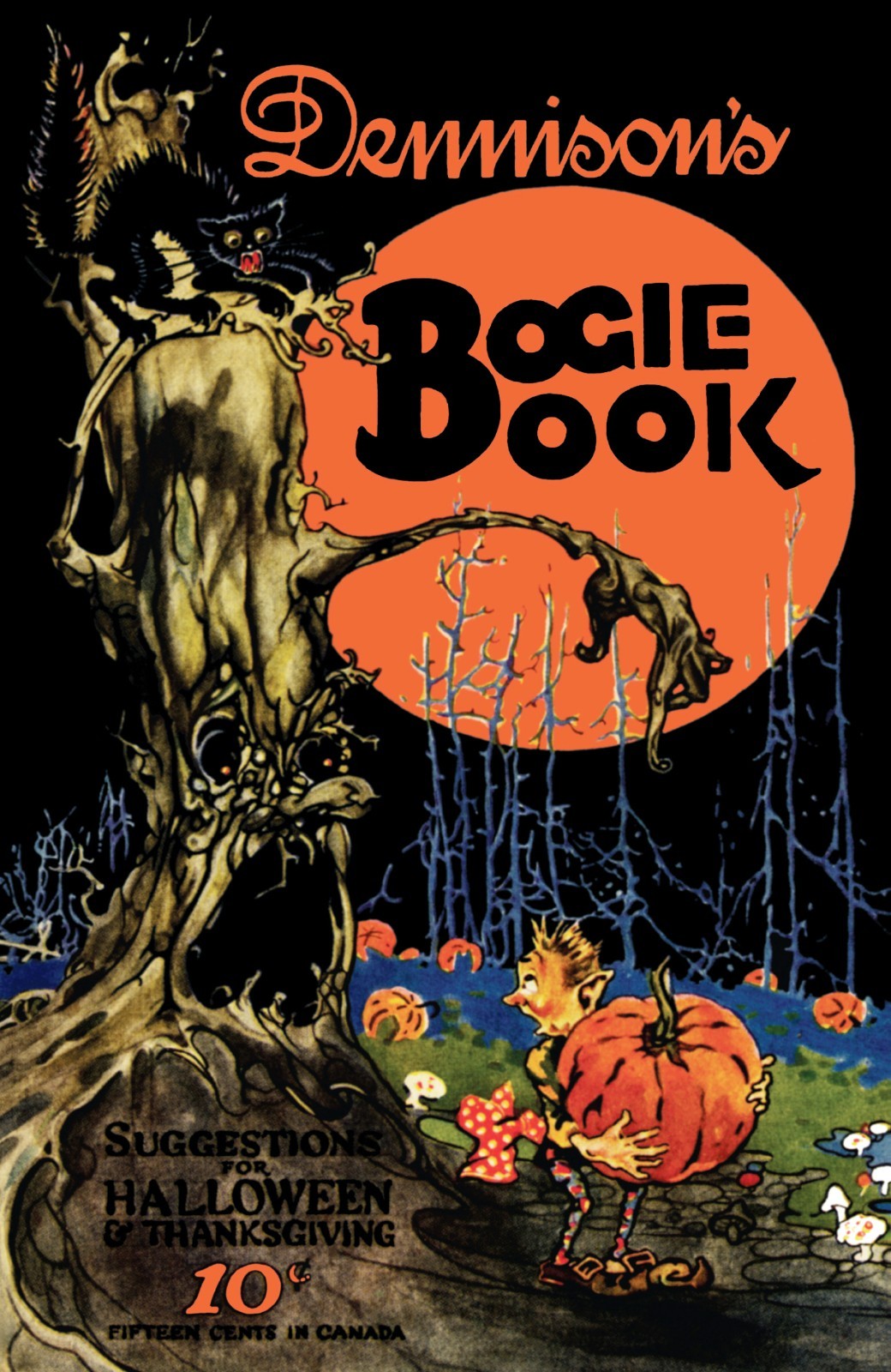Dennison's Bogie Book | 1924 Vintage Halloween Decorating Entertaining