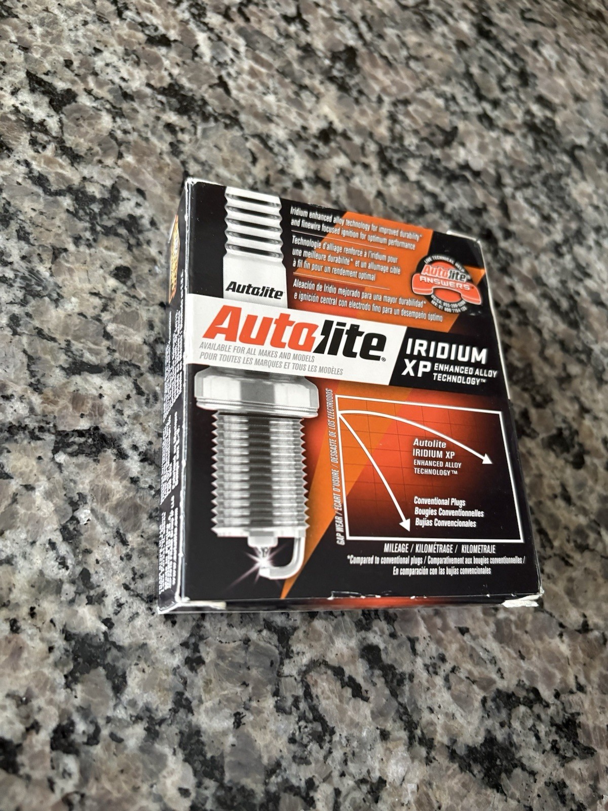 Autolite Iridium XP Spark Plugs XP5364 Set of 4