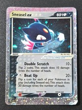 Pokemon Sneasel ex 103/109 EX Ruby & Sapphire Holo on eBay