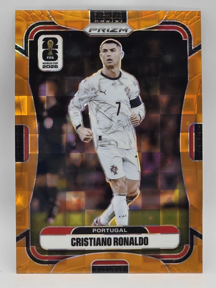 Panini Cristiano Ronaldo Soccer Sports Trading Card Singles for