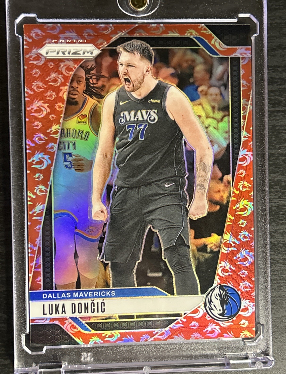 2024-25 Panini Prizm LUKA DONCIC #89 Dragon Year /88 Dallas Mavericks NBA
