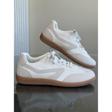 DV Dolce Vita Quantum Sneakers Lace Up Athleisure Neutral Womens Size 8.5