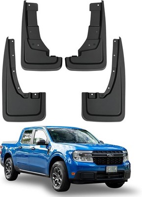 Mud Flaps for Ford Maverick 2022-2025, 4 Pack, Front and Rear Truck Accessories