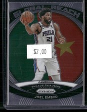 2023-24 Panini Prizm #5 Joel Embiid Global Reach