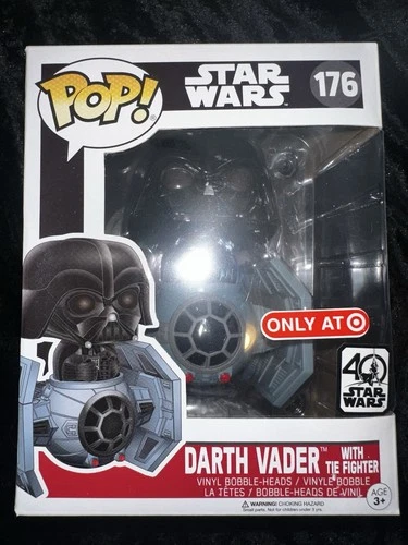 Darth Vader With Tie Fighter Funko Pop! Rides #176 Star Wars Target Exclusive