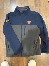 Auburn Tigers Softshell Jacket Mens Medium Colosseum Athletics Full Zip