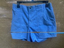 Vintage 80's Ocean Pacific OP Corduroy Shorts Navy Blue Surf Skate Men's Size 38