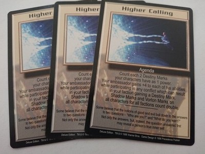 Babylon 5 CCG - Deluxe Edition - 3x Higher Calling