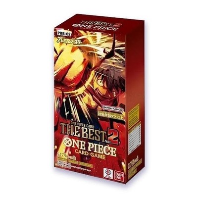 One Piece PRB-02 Japanese Premium Booster Box Japanese Sealed US