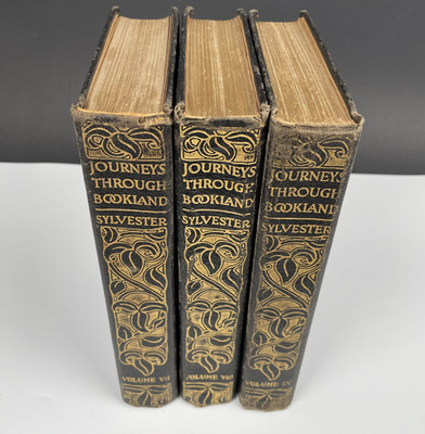 Antique Journeys Through Bookland 1909 Edition Volumes 7,8,9 Hardcover Classics
