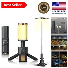 Telescopic 14000mAh Camping Light with 6000 Lumen Brightness Waterproof Design