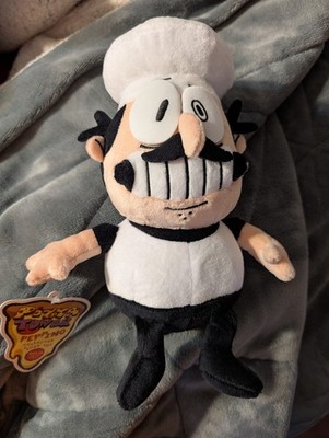 NEW-Fangamer Pizza Tower Peppino Plush Plushie Stuffed Toy H8inch2024