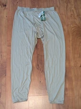 GEN III ECWCS Military Base Layer Cold Weather Pants Large Regular Milliken NWT