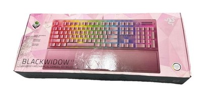 Razer BlackWidow V3 Mechanical Gaming Keyboard: Green Mechanical Switches-Sealed