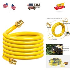 CSST Corrugated Stainless Steel Tubing 100 Ft 1/2" Flexible Natural Gas Line ...