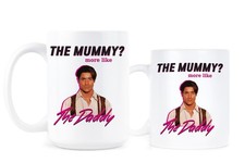 Funny Brendan Fraser Mug – “More Like the Daddy” Meme Coffee Cup