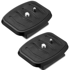 2 Pieces 43mm Tripod Mounting Plate Tripod Quick Release Plate Camera Mountin...