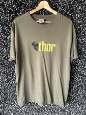 Vintage Motocross Shirt Mens Large Renthal Fox Racing 90s Thor MX Moto X