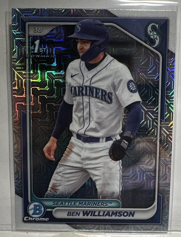 2024 Bowman Chrome Ben Williamson #BCP-67 Mojo Refractor