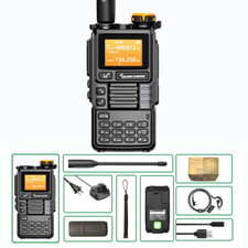 Quansheng UV-K6 Two-Way Radio 5W Dual Band UHF VHF NOAA Weather Air Band