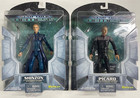 Lot of Star Trek Nemesis Action Figures: Picard & Shinzon, Art Asylum NIB 2002
