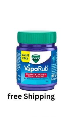 Vicks VapoRub - Relief from Cold, Cough, Nasal Congestion & Muscle Aches