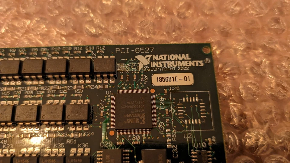 NI PCI-6527 24 Digital Input / 24 Solid State Relay Output I/O Lines Digital I/O - Image 2 of 4