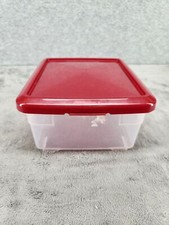 The Container Store Square Clear Plastic Storage Container 6 X 6
