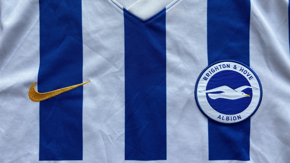 BRIGHTON HOVE ALBION 2021 2022 HOME SHIRT JERSEY NIKE BR0790