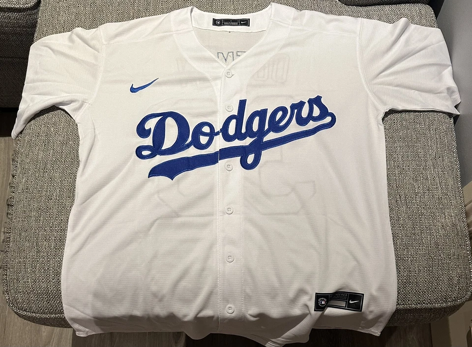 JAMES OUTMAN Signed Autographed Los Angeles Dodgers Jersey #33 PSA Authenticated - Image 2 of 2