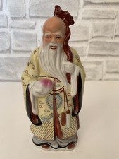 chinesische oder  japanische Porzellan Figur eines Weisen