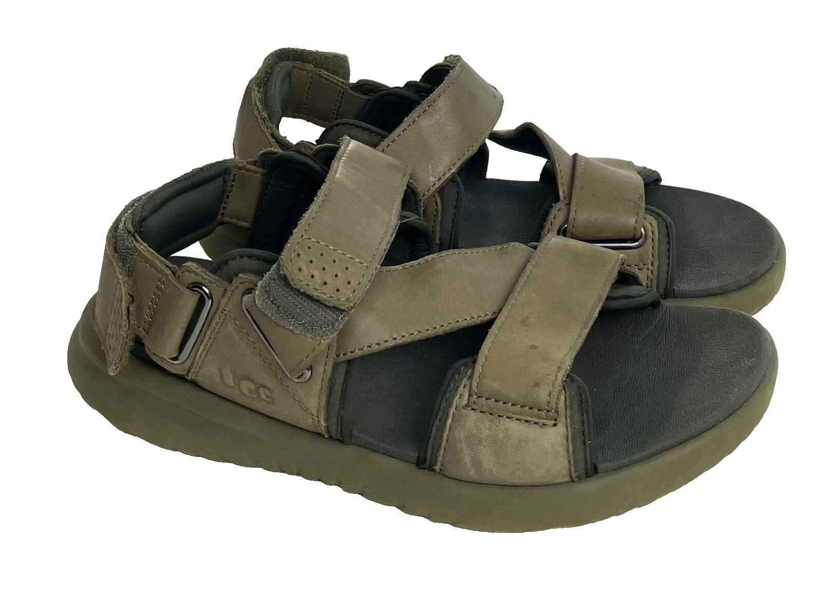 UGG Union Strap scarpe uomo comode sandali in pelle taglia 8
