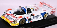 Porsche 956L #19 24H Le Mans 1986 Minichamps 1:43 Metallmodell Weiß