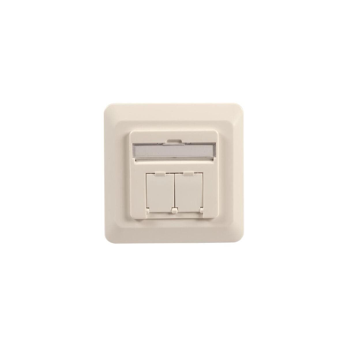 `EFB Datendose Cat.6A 500MHz oben/unten,Unterputz,2` ACC NUOVO