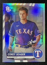 2023 Topps Big League #247 Corey Seager Los Angeles Dodgers Rainbow Foil