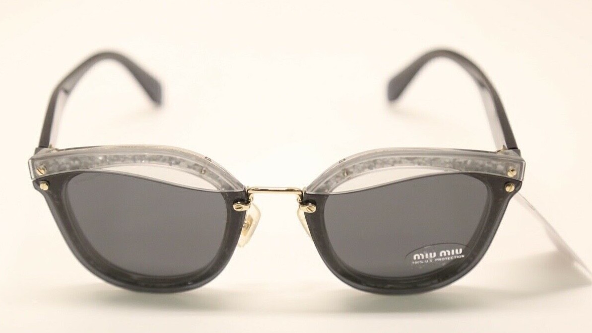 Miu Miu SMU-03T UES-5S0 Transparent Grey/Grey Lens 65mm