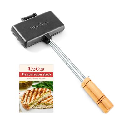 Uno Casa Double Pie Iron Sandwich Maker Japanese Sandwich