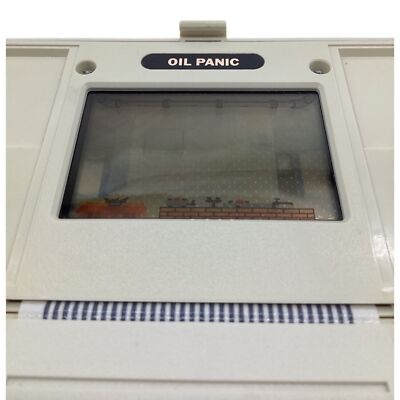 Nintendo GAME & WATCH OIL PANIC オイルパニック Nintendo Game & Watch Oil Panic OP-51 Vintage Condition