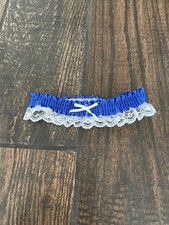 Blue Wedding Garter Something Blue Lace