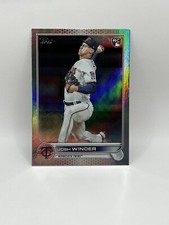 2022 Topps Update JOSH WINDER #6 Rainbow Foil Rookie Card RC Minnesota Twins