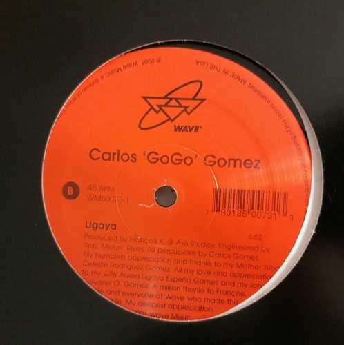 CARLOS GOGO GOMEZ - VERY RARE VINYL BRAZILICA LIGAYA WAVE GLOBAL MUSIC NM/NM - Picture 2 of 4