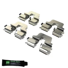 REAR BRAKE PAD FITTING KIT SHIMS FITS: MERCEDES B CLASS W245 2005-2011 BPF1247C