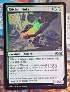 Mtg 1x Kitchen Finks Foil M Nm Ultimate Masters Uncommon
