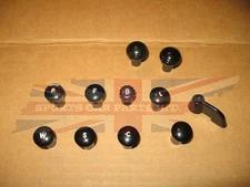 New Dash Knob Set MG MGA 1955-1962 11 Piece Set Excellent Quality