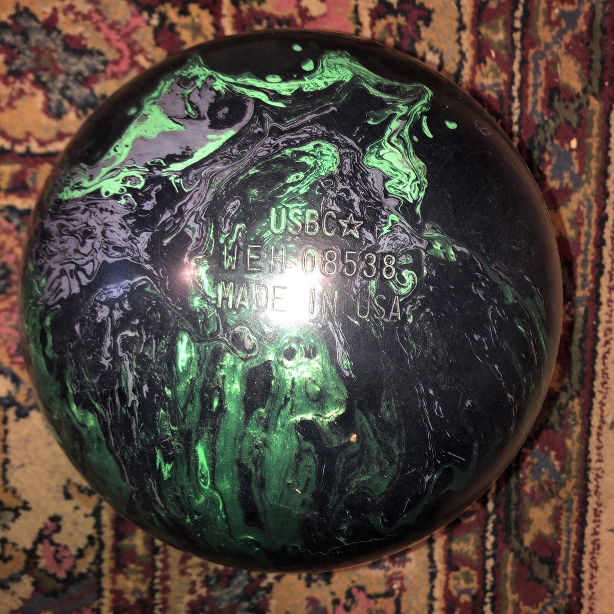 Rare 15lb Motiv Primal Rage Remix Bowling Ball | eBay