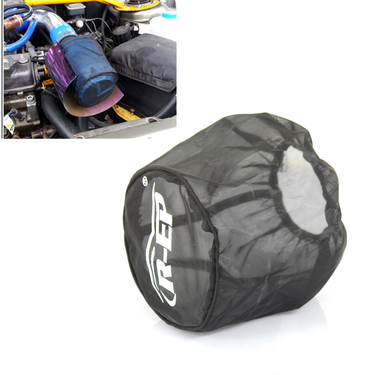 Car Air Filter Cover Dustproof Waterproof Fit For High Flow Air Intake