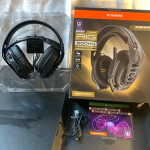 Plantronics RIG 800HD Black Wireless Gaming Headphones For Windows 10 And  XBox 1 | eBay